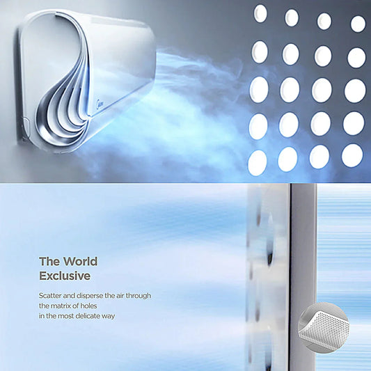 Midea Breezeless 3.5kw Split Air Conditioner 6 seconds 360 even cooling