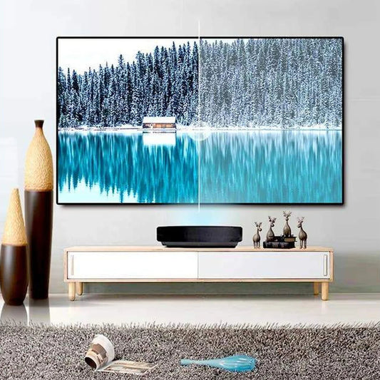 Winways UST Throw ALR Solid Panel Lenticular Screen