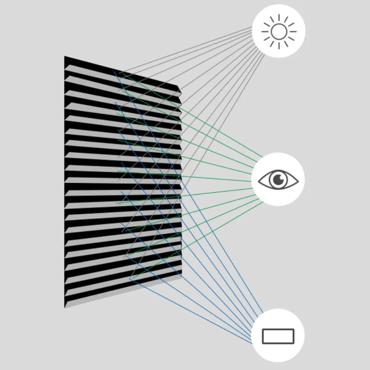 Winways UST Throw ALR Solid Panel Lenticular Screen