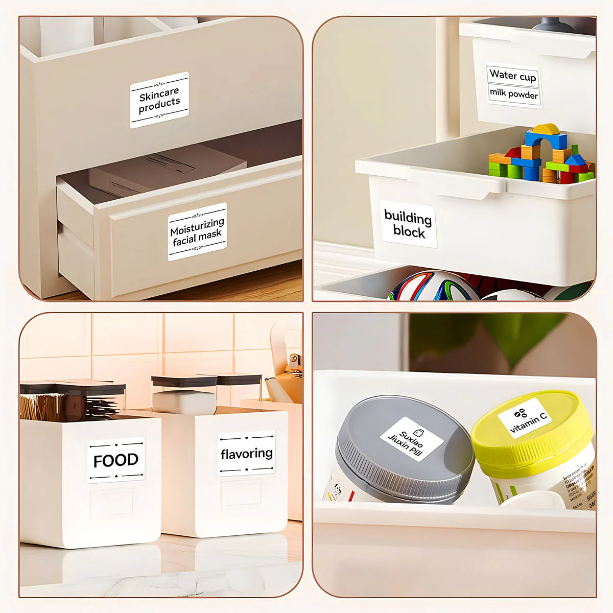 NIIMBOT Thermal Label Paper Waterproof Oil-proof Label Sticker For D11/D101/D110