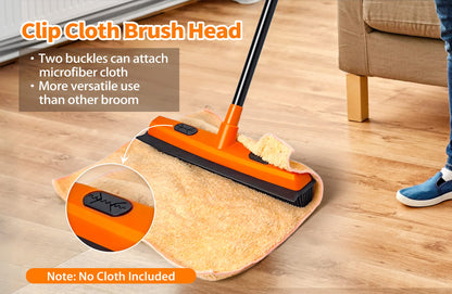 JEHONN Rubber Broom with Squeegee