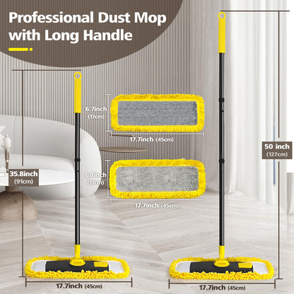 JEHONN Microfiber Floor Mops Scouring Pad