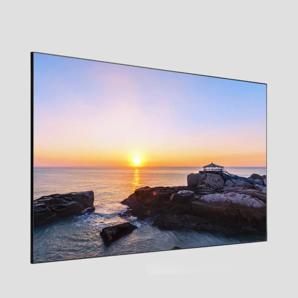 Winways Medium Throw ALR 100'' Solid Panel Fresnel Screen