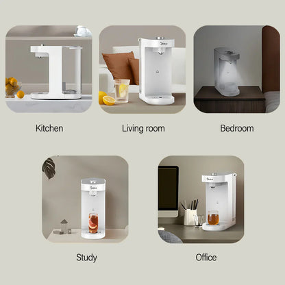 Midea Instant Hot Countertop Water Dispenser With Filter