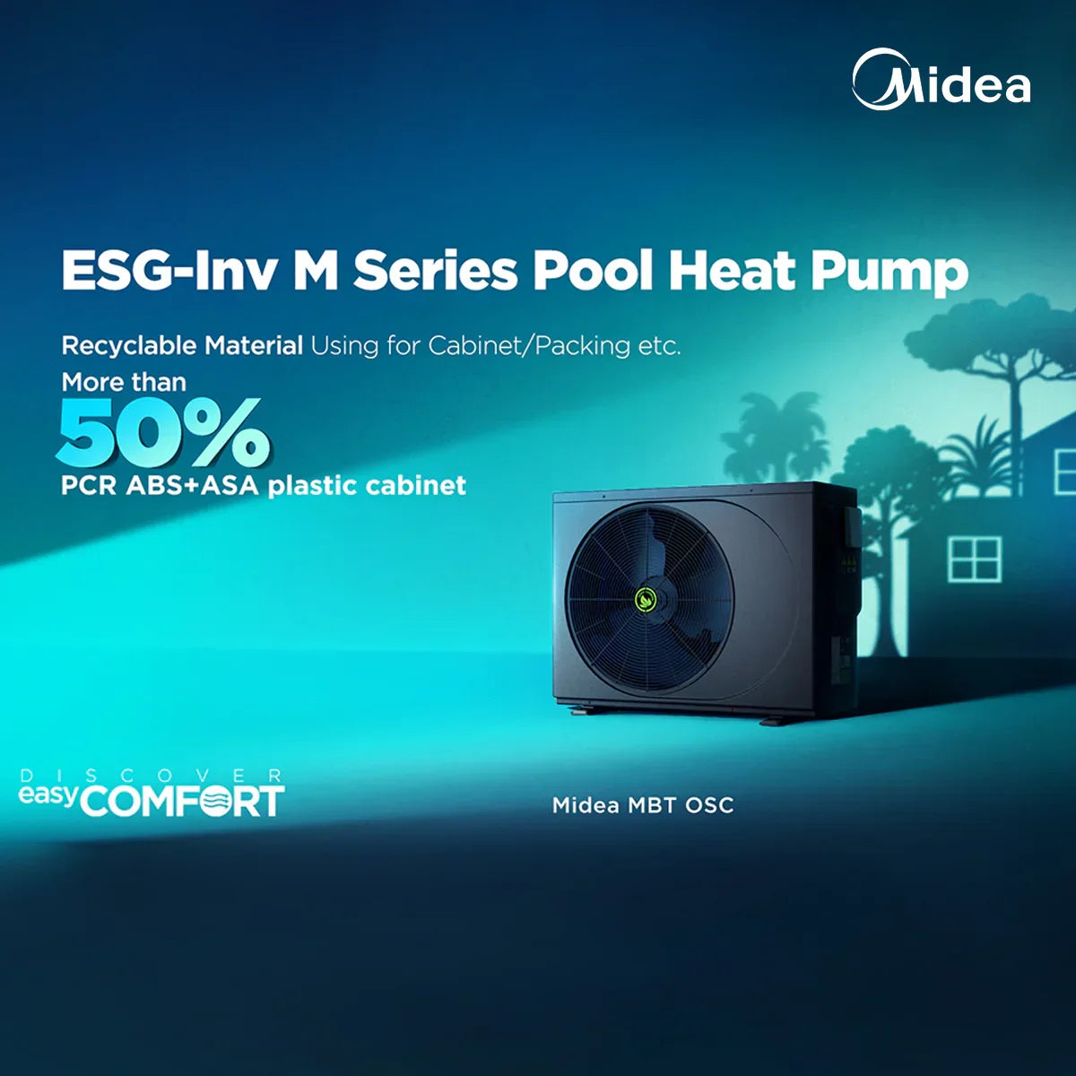 Midea ESG-Inv M Series Pool Heat Pump 12KW