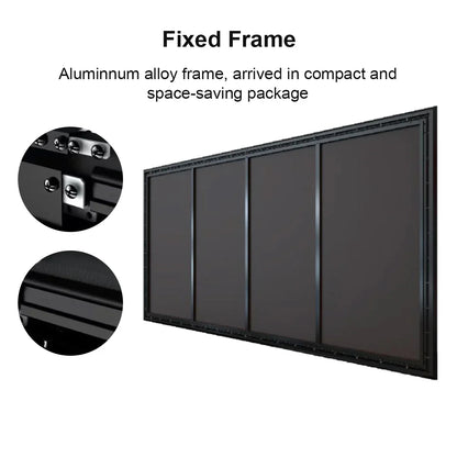 Winways Medium Throw ALR Fixed Frame Fresnel Screen