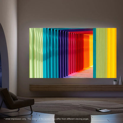 Winways Medium Throw ALR Fixed Frame Fresnel Screen