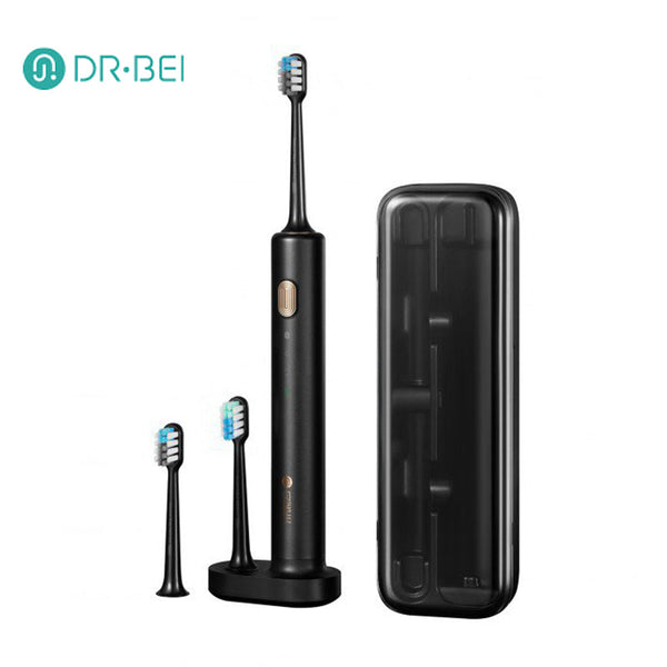 DR.BEI Sonic Electric Toothbrush BY-V12 (Black  Gold)